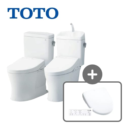 ピュアレストQR＋アプリコットF1A工事費込みセット｜TOTOトイレ