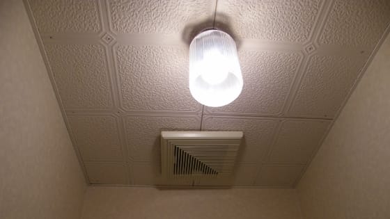 人感センサー付きLED照明の施工例