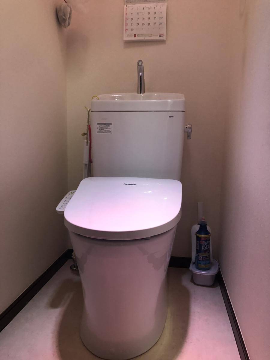 川崎市多摩区Yトイレリフォームの施工事例工事後写真2