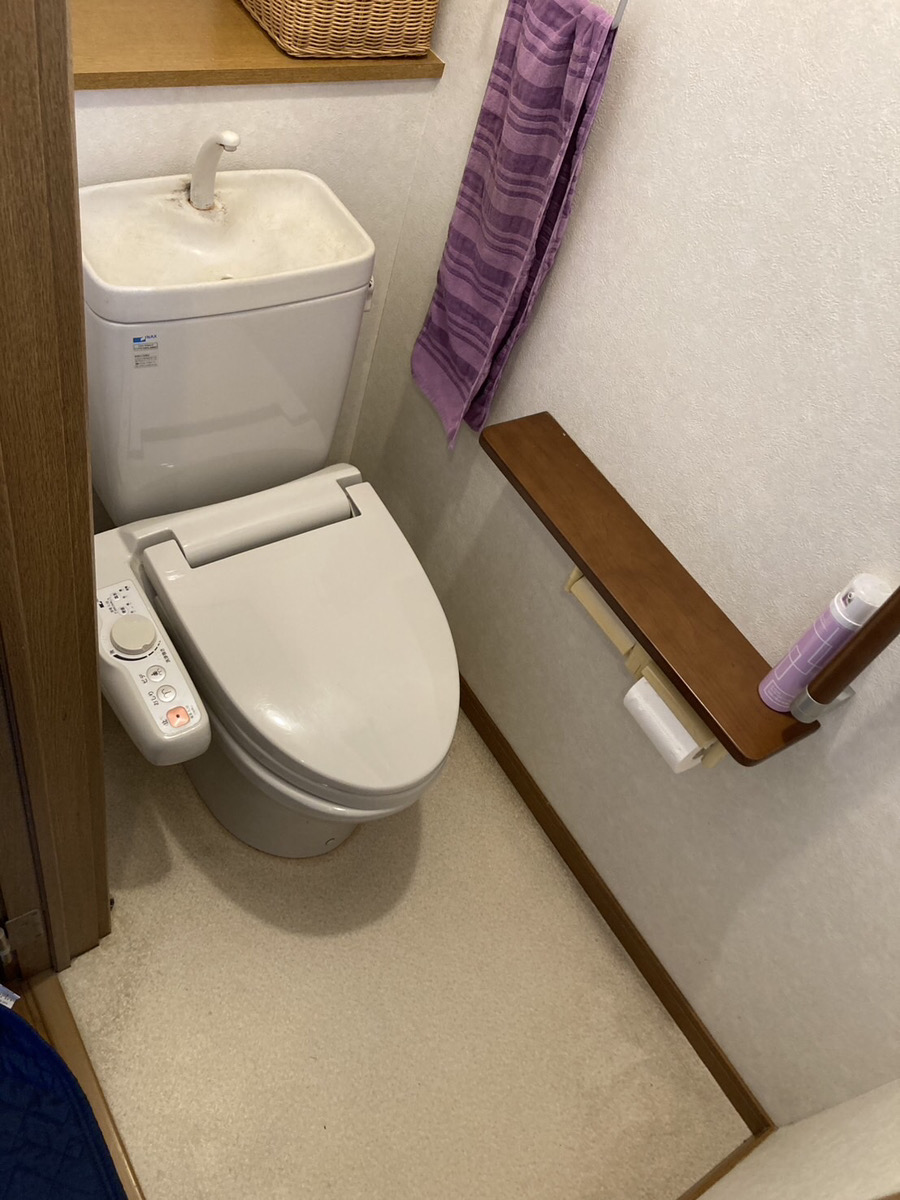 川崎市多摩区Hトイレリフォームの施工事例工事前写真