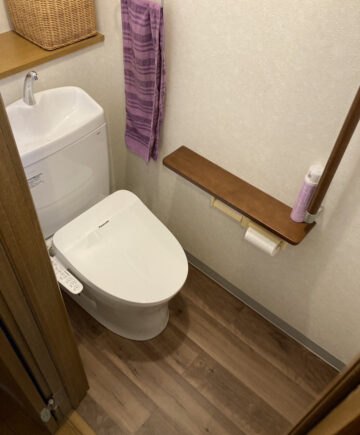 川崎市多摩区Hトイレリフォームの施工事例工事後写真