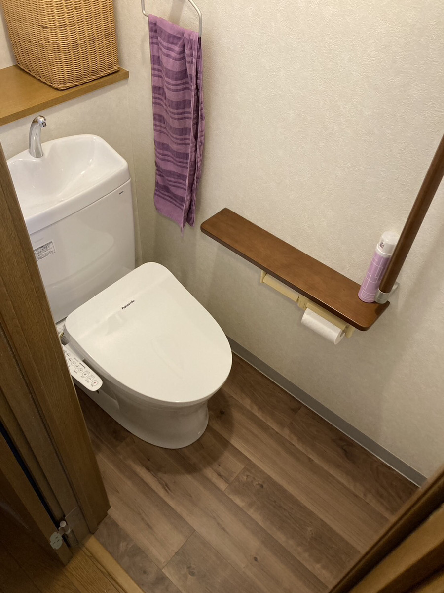 川崎市多摩区Hトイレリフォームの施工事例工事後写真