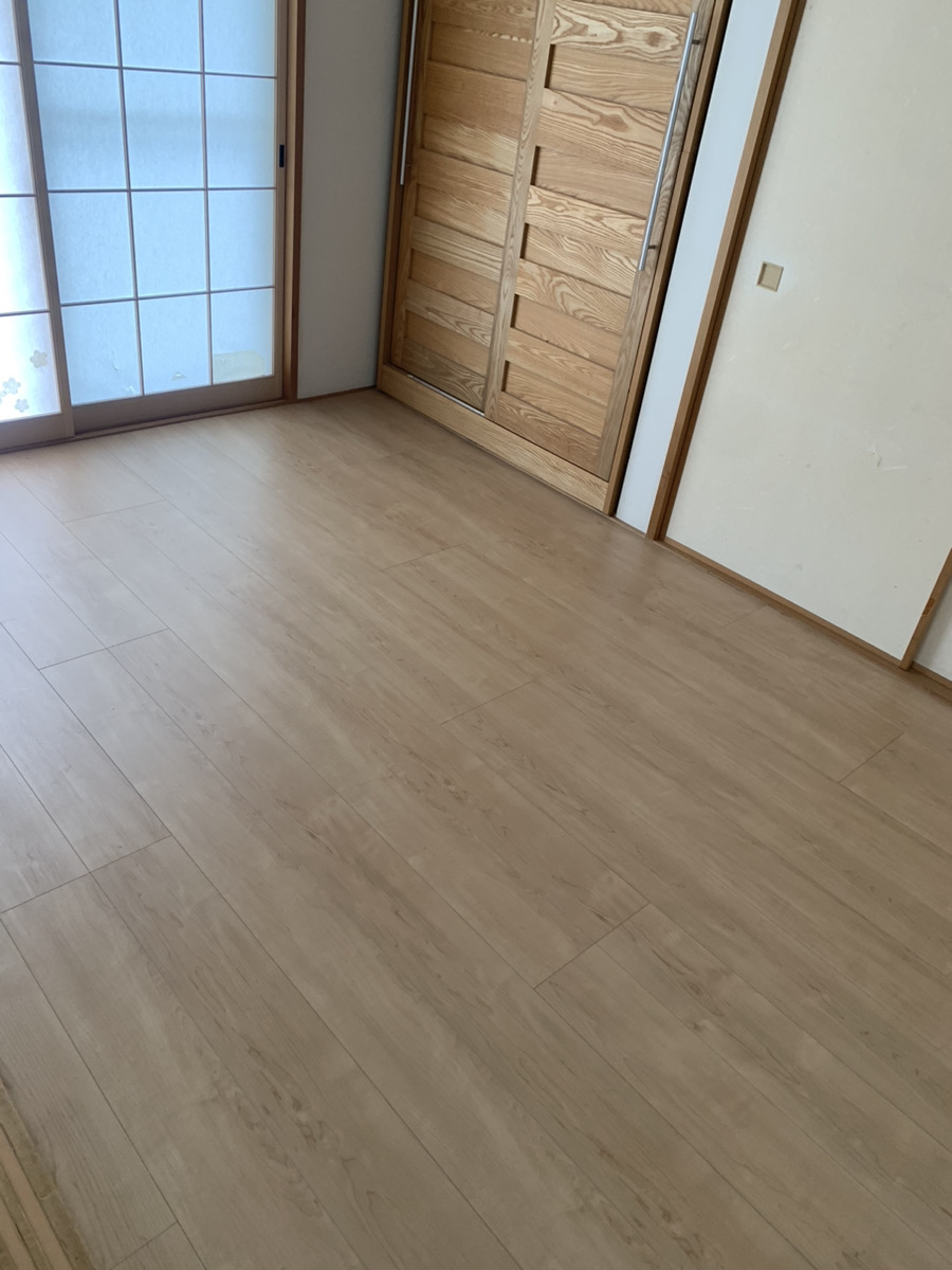 横浜市鶴見区Sフローリングの施工事例工事後写真
