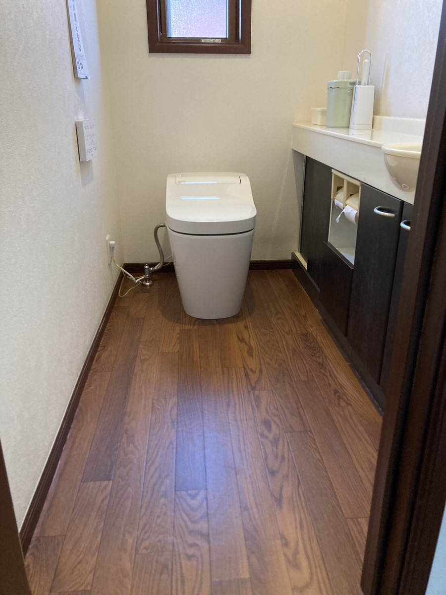 川崎市麻生区Tトイレリフォームの施工事例工事後写真