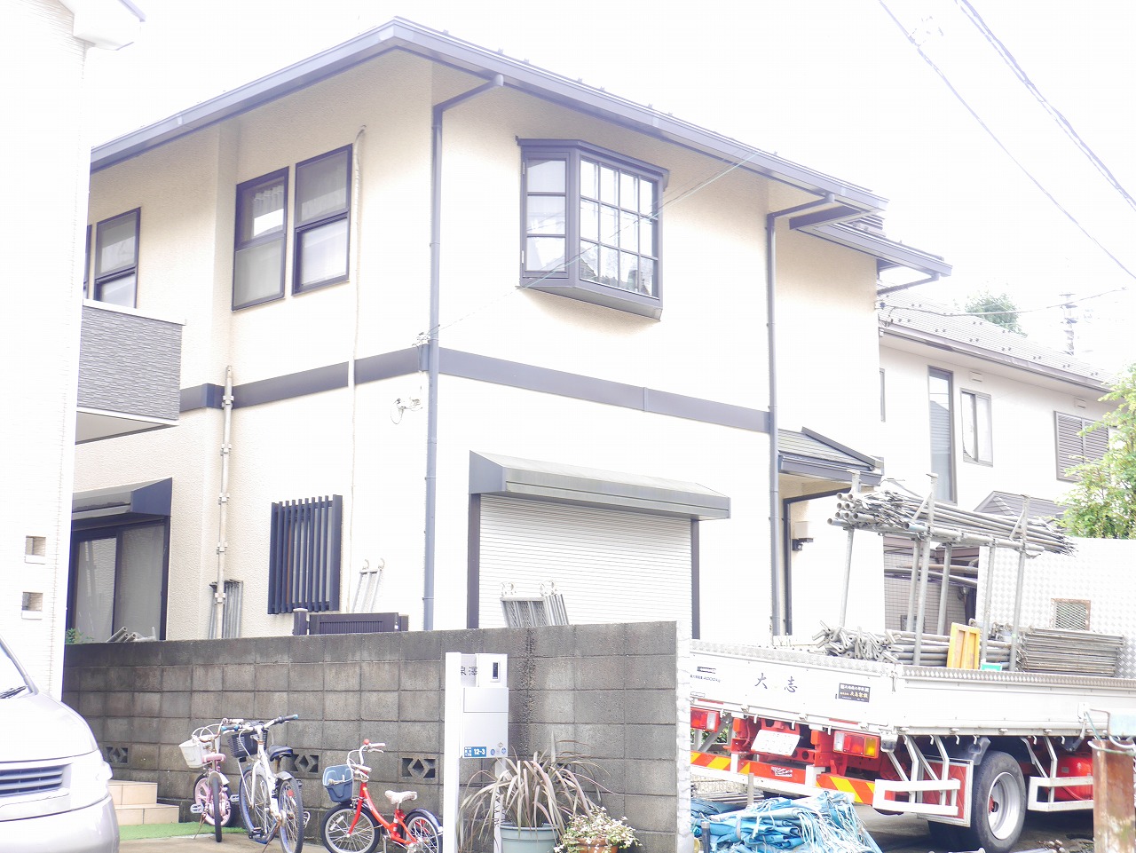 外壁塗装の施工事例工事前写真