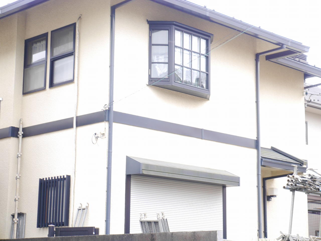 外壁塗装の施工事例工事前写真2