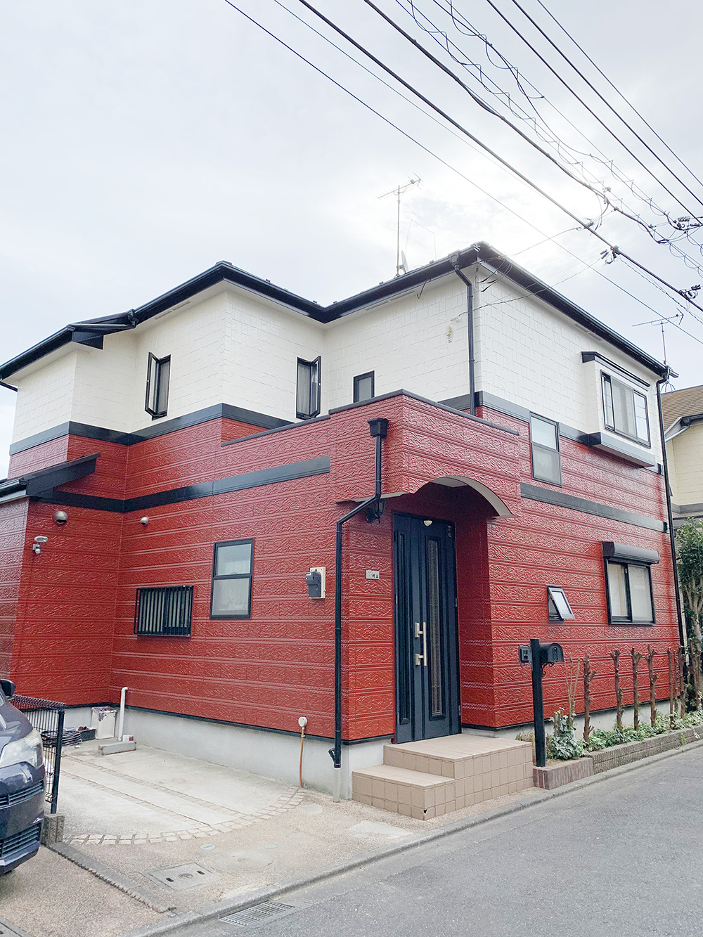 川崎市宮前区外壁塗装の施工事例工事後写真