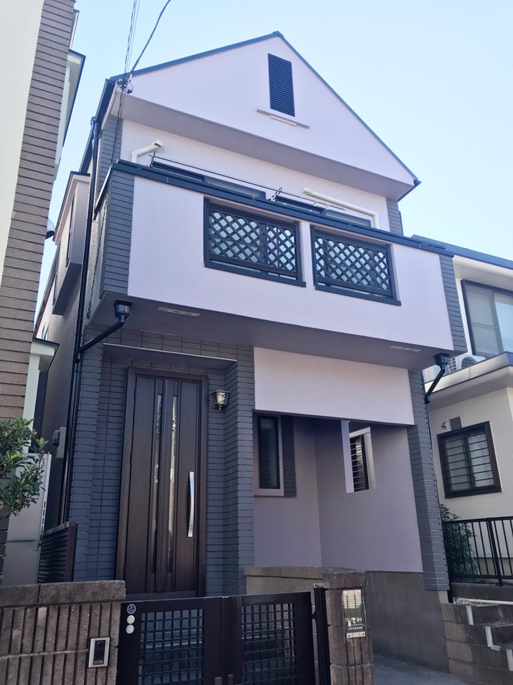 川崎市麻生区外壁塗装の施工事例工事後写真