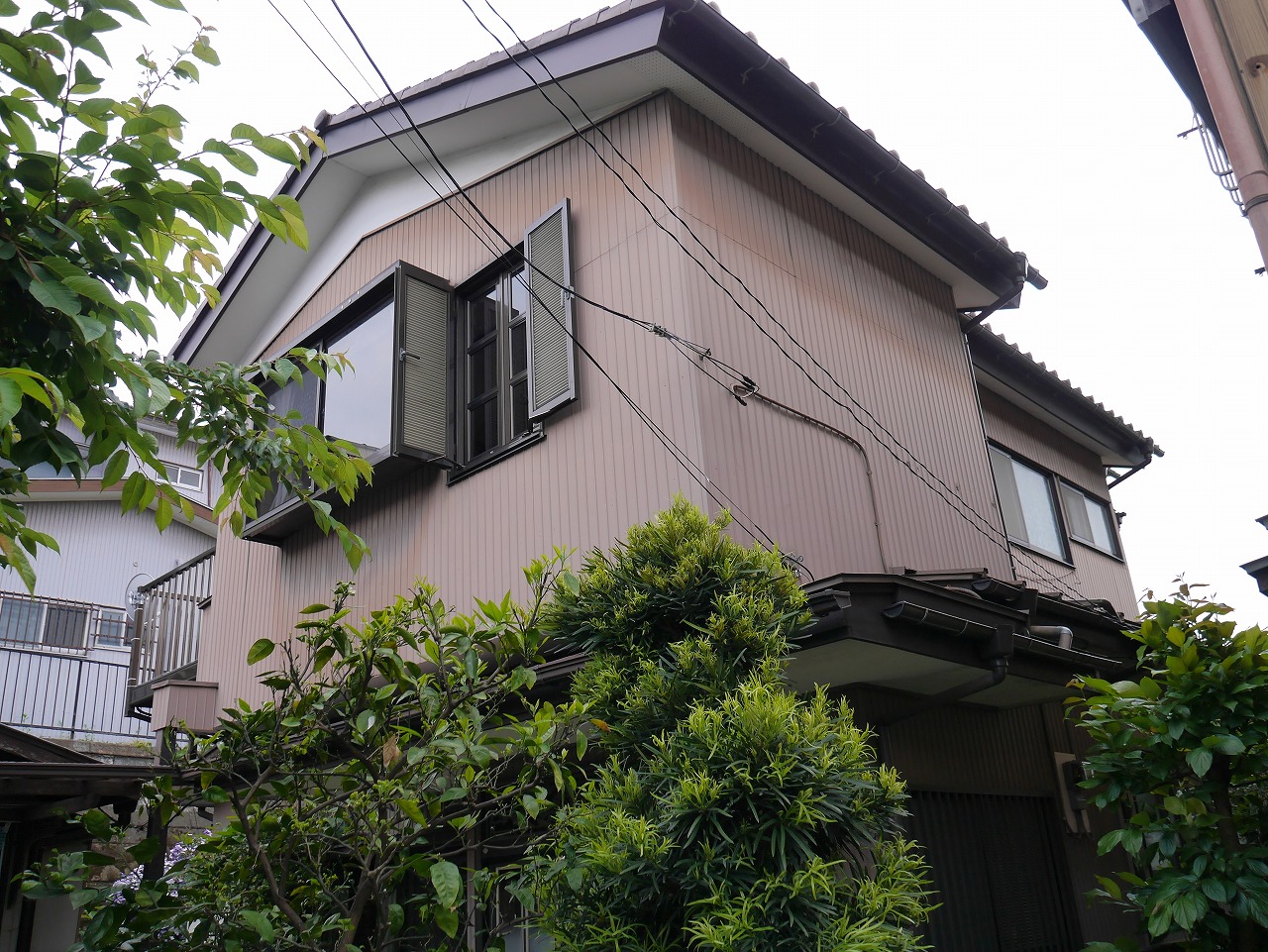 川崎市外壁塗装の施工事例工事前写真