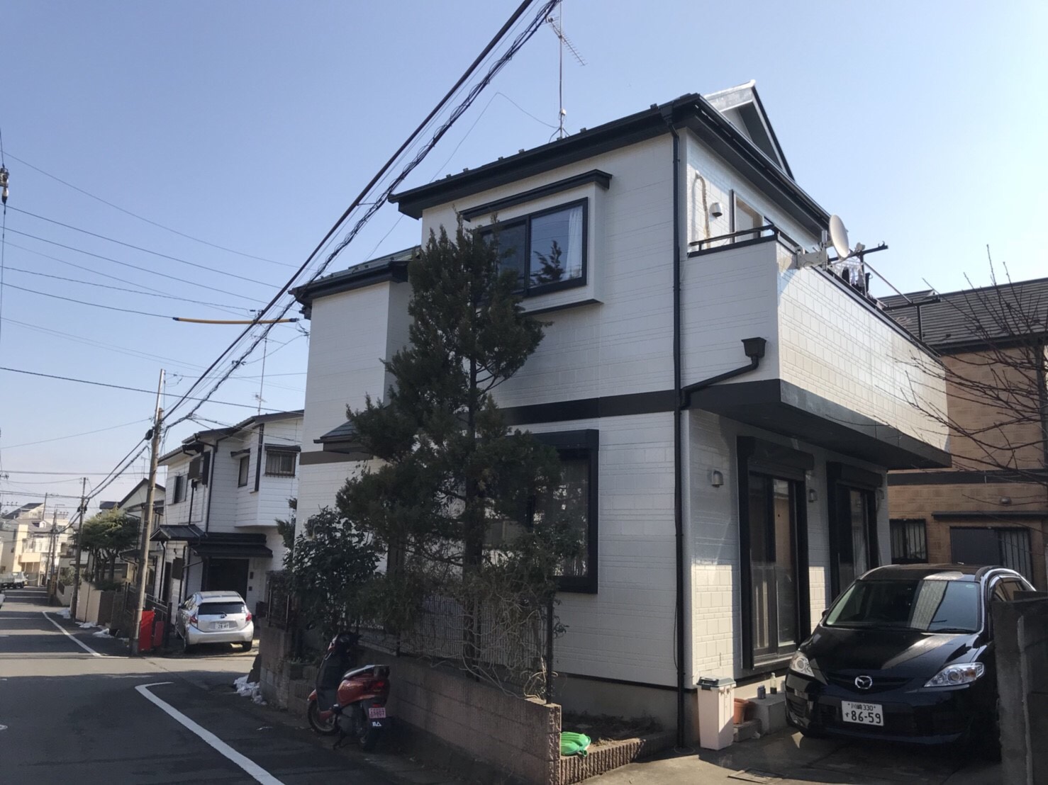 川崎市多摩区外壁塗装の施工事例工事後写真