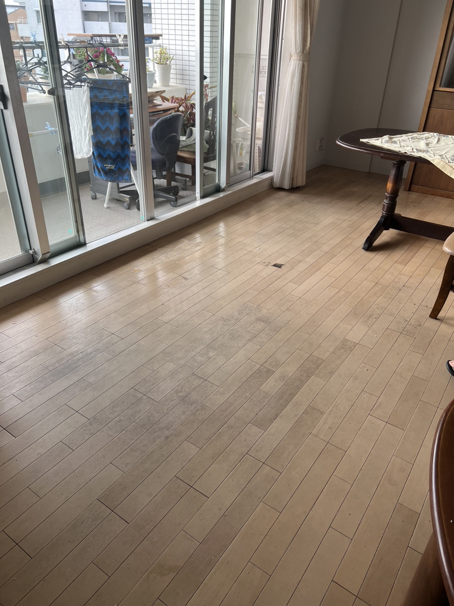 川崎市中原区Kフローリングの施工事例工事前写真