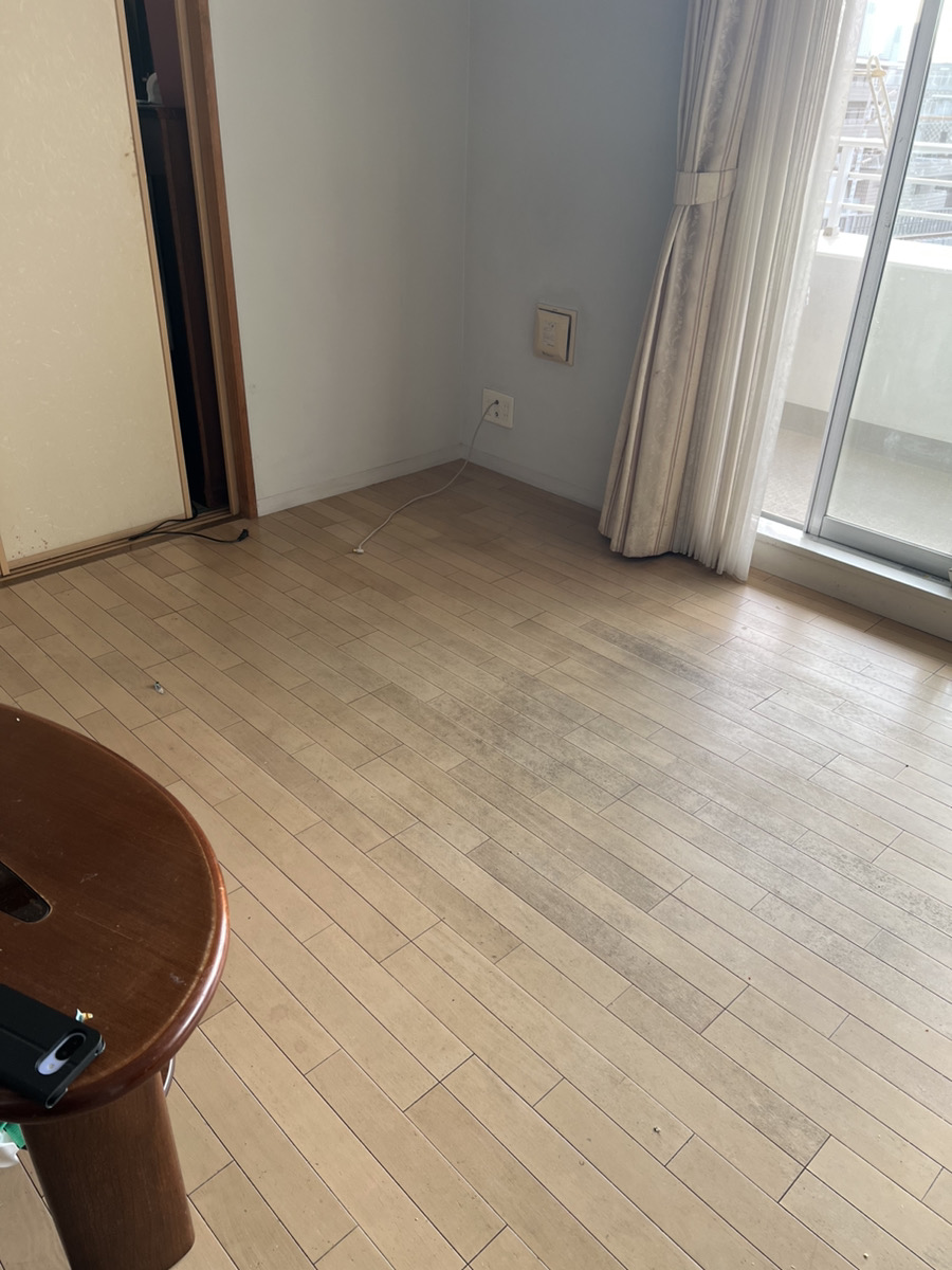 川崎市中原区Kフローリングの施工事例工事前写真2