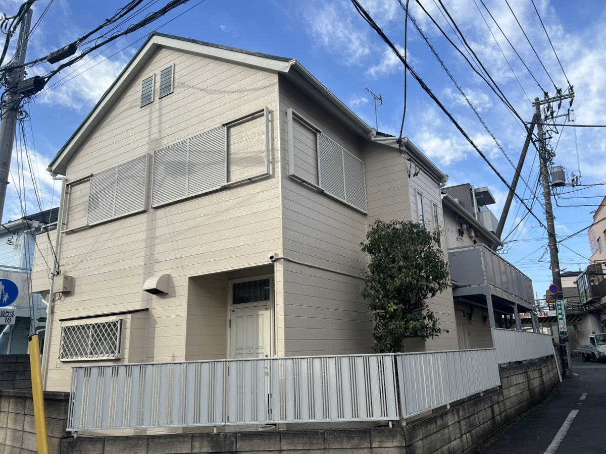 東京都小金井市外壁塗装の施工事例工事後写真