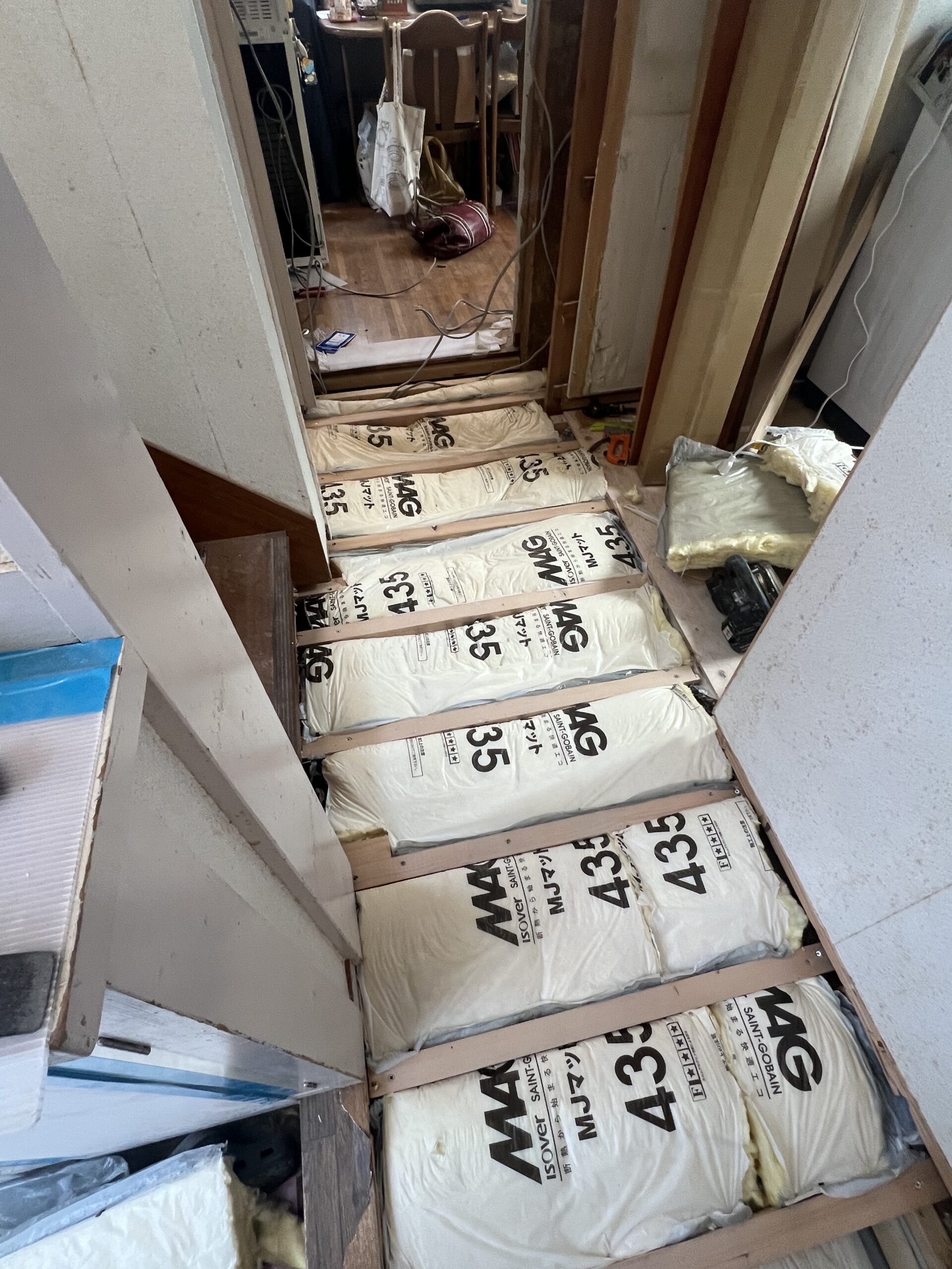 川崎市多摩区Oさまユニットバス・洗面台・フローリングリフォーム事例工事イメージ01