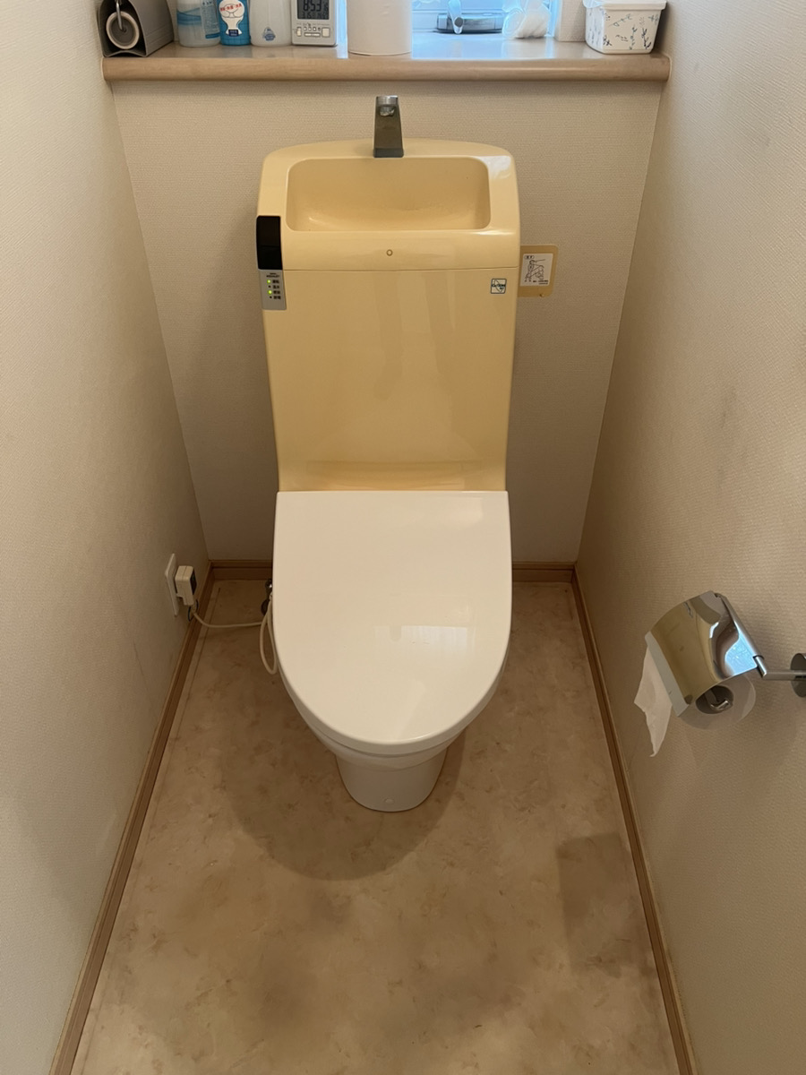 川崎市麻生区Mさまトイレリフォームの施工事例工事前写真