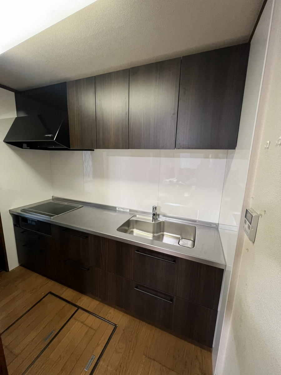 川崎市麻生区Wキッチンリフォームの施工事例工事後写真