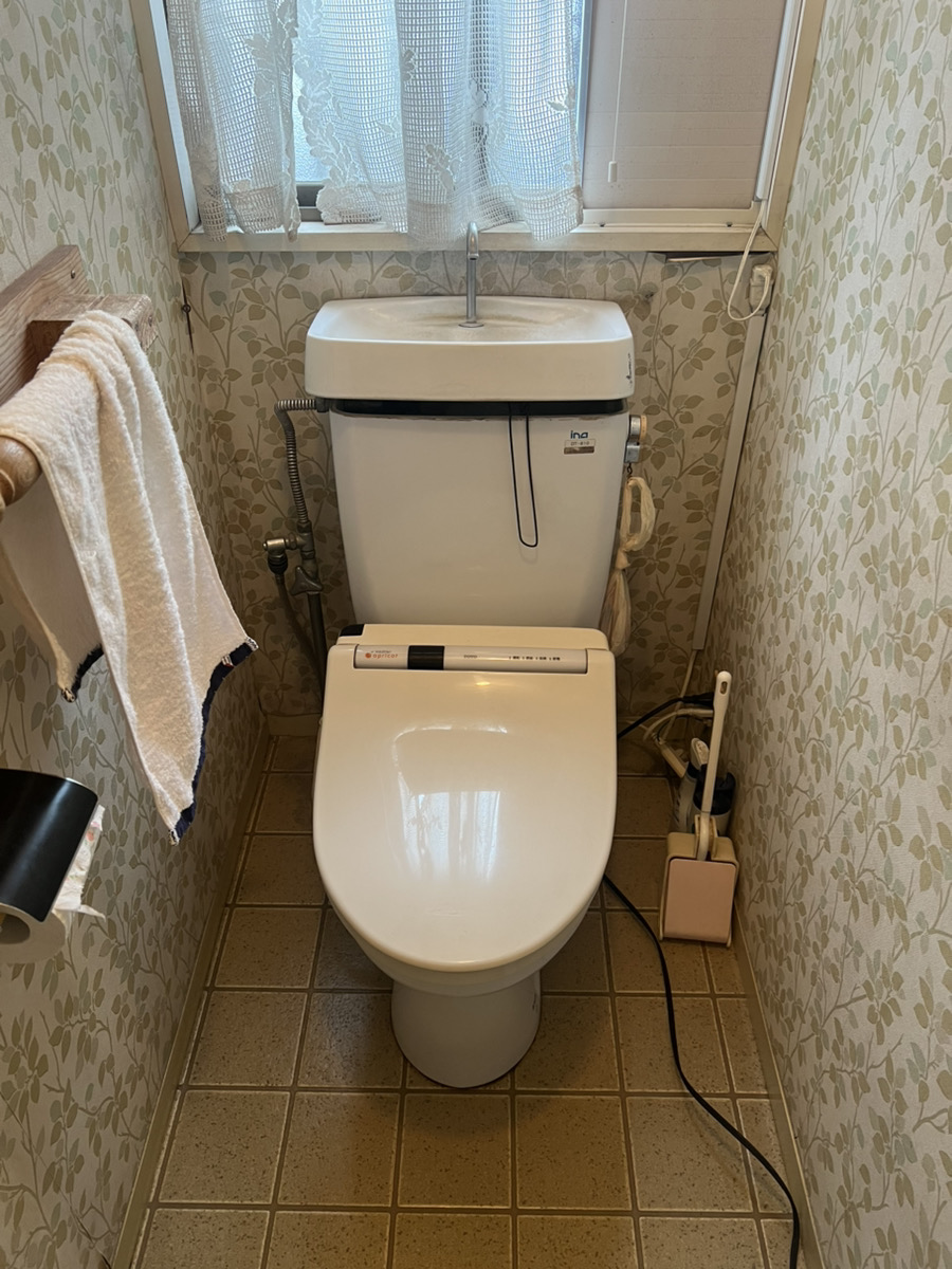 川崎市麻生区Wトイレリフォームの施工事例工事前写真