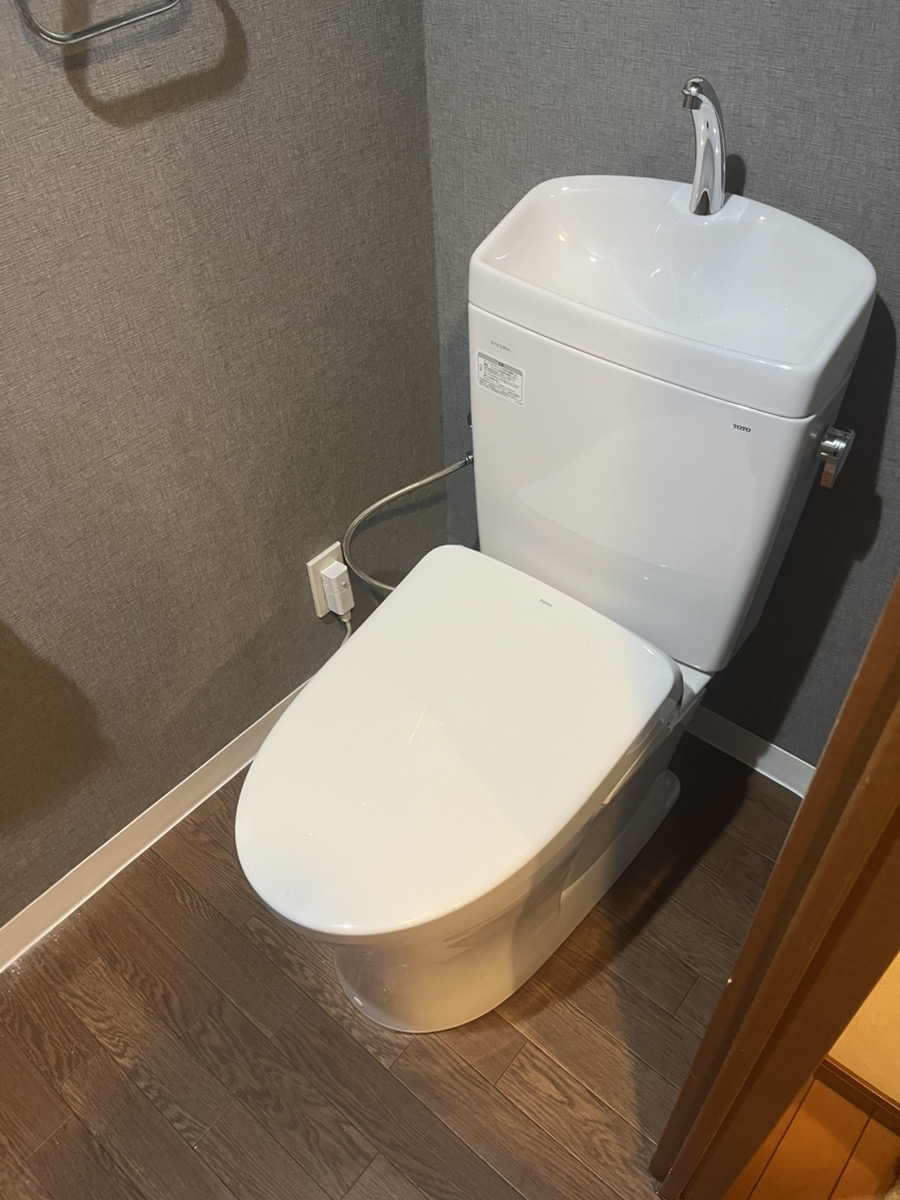 横浜市港北区Kトイレリフォームの施工事例工事後写真