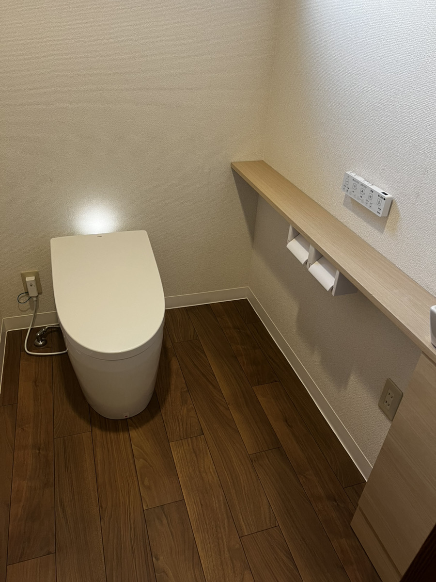 川崎市中原区Tトイレリフォームの施工事例工事後写真