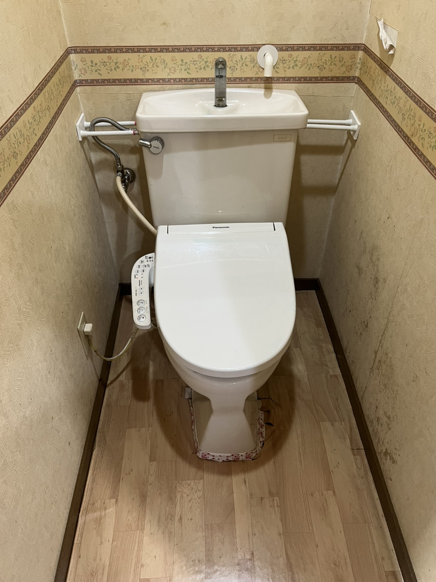 川崎市多摩区Fトイレリフォームの施工事例工事前写真