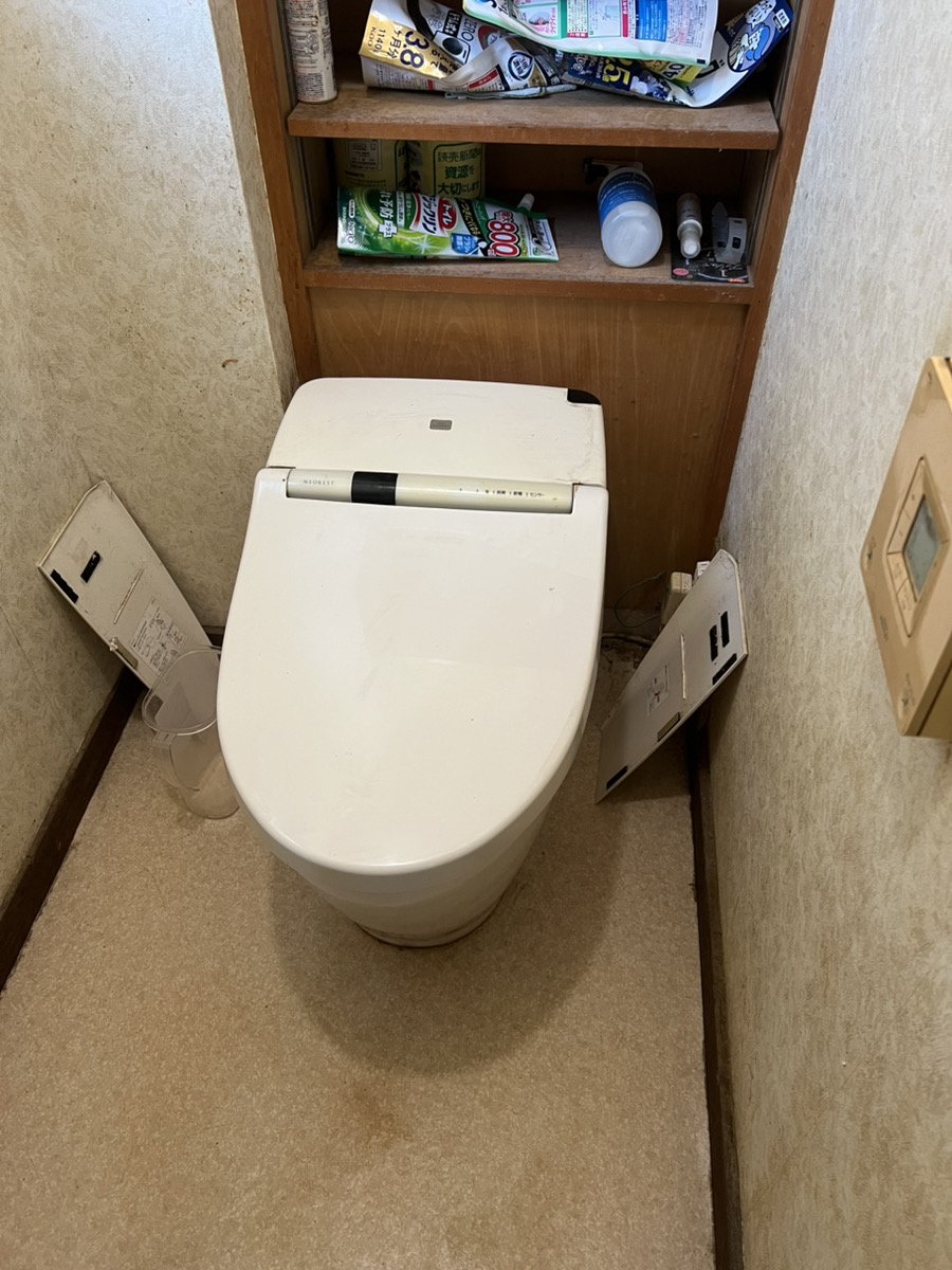川崎市麻生区K様トイレリフォームの施工事例工事前写真