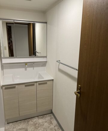 港区T様洗面台･洗面所の施工事例工事後写真