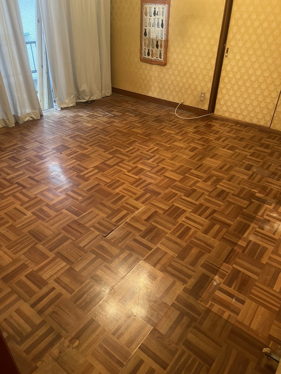 横浜市旭区T様フローリングの施工事例工事前写真